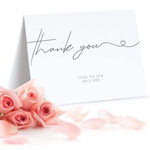Wedding thank you cards